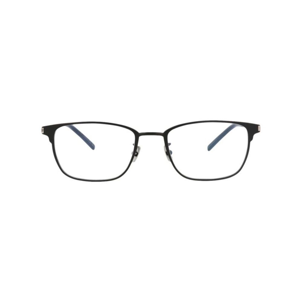 Saint Laurent Photochromic Square-Frame Metal Optical Frames Black Mens